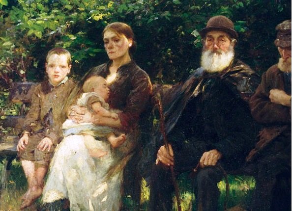 Countering centuries of disinterest: the AMCC is holding an exhibit to remind everyone about the Irish contribution to the arts. Here, “In a Dublin Park” by Walter Osborne (1895).